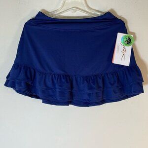 NWT. Gottex Medium Navy Golf And Tennis Skorts.